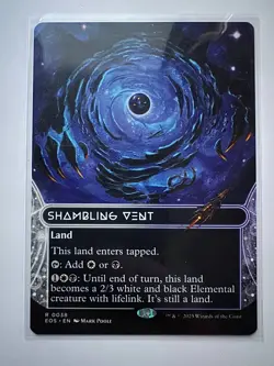 Shambling Vent (Borderless) #38 RARE Edge of Eternities: Regular NM ENG MTG - Image 1