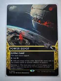 Power Depot (Borderless) #34 RARE Edge of Eternities: Regular NM ENG MTG - Image 1