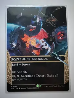 Scavenger Grounds (Borderless) #37 RARE Edge of Eternities Regular NM ENG MTG - Image 1