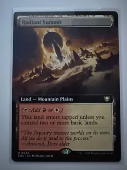 Radiant Summit (Extended Art) #43 RARE Edge of Eternities Regular NM ENG MTG - Image 1