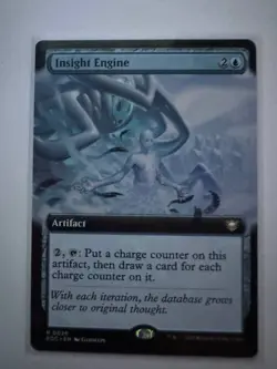 Insight Engine (Extended Art) #26 RARE Edge of Eternities Regular NM ENG MTG - Image 1