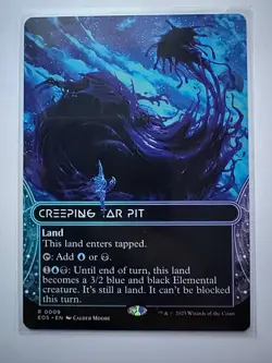 Creeping Tar Pit (Bordelress) #9 RARE Edge of Eternities Regular NM ENG MTG - Image 1