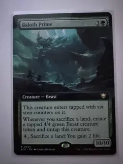 Baloth Prime (Extended Art) #33 RARE Edge of Eternities Regular NM ENG MTG - Image 1