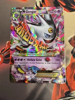 Pokemon M Gengar EX XY Promos XY166 LP - Image 1