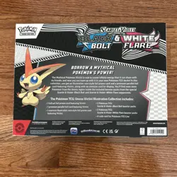Pokemon Black Bolt & White Flare Victini Illustration Collection Box Sealed - Image 2