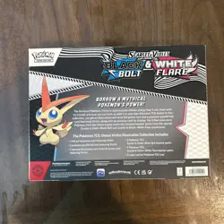 Pokemon Black Bolt & White Flare Victini Illustration Collection Box Sealed - Image 4