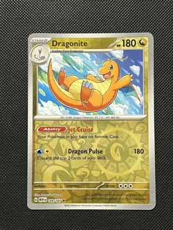 Pokemon ENGLISH - 151 - Dragonite - 149/165 - Reverse Holo - M/NM - Image 2