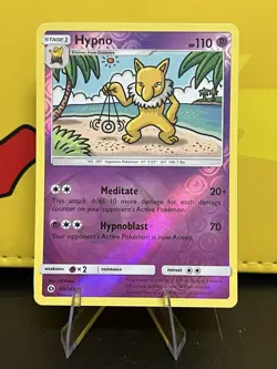 Pokemon TCG - Hypno - 60/149 - Reverse Holo - Sun & Moon Base Set - LP/MINT - Image 1