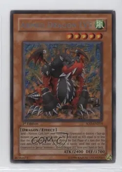 R - Armed Dragon LV5 1st Ed. YuGiOh Soul of the Duelist #SOD-EN014 2004 00gy - Image 1