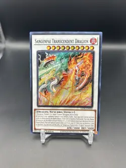 Yugioh! Sangenpai Transcendent Dragion- LEDE-EN040 - Super Rare - 1st Edition LP - Image 1