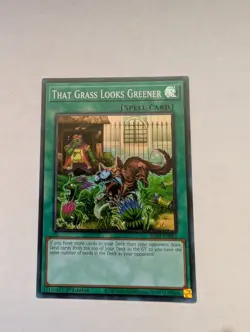 Yugioh! That Grass Looks Greener RA03-EN063 Super Rare 1st Ed NM - Image 1