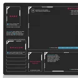 Gundam Card Game Playmat for Beginners - 24"x14" Learning Card Mat Zones GCG - Image 5