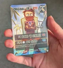 SIGNED Hermitcraft TCG Series 2 xBCrafted (Original xB) RARE ALTER EGO Card - Image 3