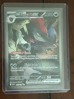 2025 Pokemon Trading Card Game SV09 Journey Together N’s Zoroark ex 185/159 SIR - Image 2
