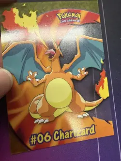 Charizard #6 Clear Pokemon Card PC3 2000 Topps TV Animation - Image 5