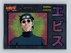 Ebisu Naruto Ninja Ranks Sensei Card NS6 Reverse Holo Rare LP/NM - Image 1