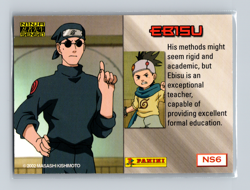 Ebisu Naruto Ninja Ranks Sensei Card NS6 Reverse Holo Rare LP/NM - Image 2