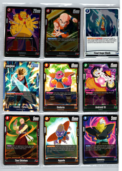 Dragon Ball Super Fusion World Card Lot 23 Mixed C/UC/R Rare Lot - Image 1