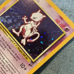 Mewtwo Base Set Holo Pokemon Card 10/130 Near Mint 1999 - Image 2