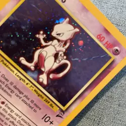 Mewtwo Base Set Holo Pokemon Card 10/130 Near Mint 1999 - Image 3