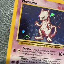 Mewtwo Base Set Holo Pokemon Card 10/130 Near Mint 1999 - Image 4