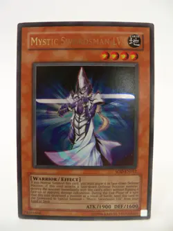 Yugioh Mystic Swordsman LV4 Soul of Defiant SOD-EN012 Ultra Rare MP TCG Card - Image 1