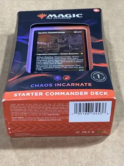 Magic The Gathering MTG Commander Starter Deck: Chaos Incarnate Brand New - Image 2