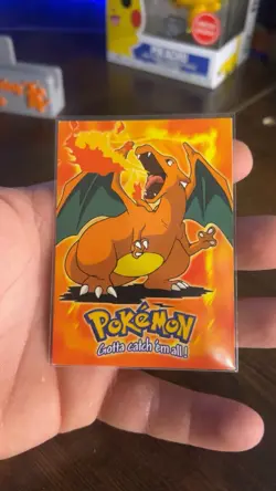 Vintage Topps Charizard Stage 3 E6 of 12 #06 Pokemon Card 1998 Non-Holo RARE - Image 1