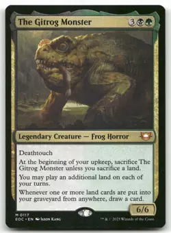 The Gitrog Monster 117 MTG Commander: Edge of Eternities M NM - Image 1
