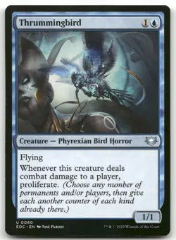 Thrummingbird 80 MTG Commander: Edge of Eternities U NM - Image 1