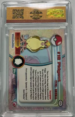 RGS 9 Pidgeot 18 Second Print Topps Series 1 1999 Pokemon Card - Image 2