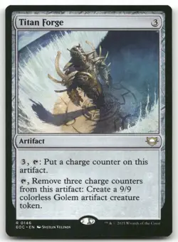 Titan Forge 146 MTG Commander: Edge of Eternities R NM - Image 1