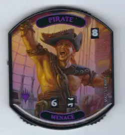 MTG - Pirate- Menace - Ultra Pro - Relic Token - 2018 - Image 1