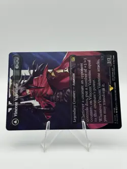MTG: Final Fantasy Vincent Valentine 528 Borderless Surge Foil RARE FIN EN NM - Image 2
