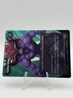 MTG: Final Fantasy Vincent Valentine 528 Borderless Surge Foil RARE FIN EN NM - Image 4