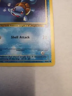 Squirtle 68/82 Pokemon TCG Team Rocket Unlimited WOTC Vintage Card - Image 3