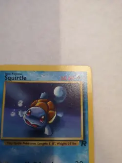 Squirtle 68/82 Pokemon TCG Team Rocket Unlimited WOTC Vintage Card - Image 4