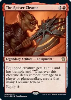 MTG English The Reaver Cleaver NM Normal Commander: Dominaria United - Image 1