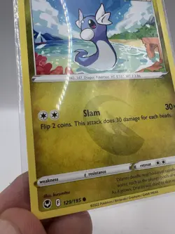 Dratini | 129/195 | Common | SWSH: Silver Tempest | Pokemon TCG - Image 4