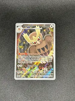 Pokemon Noctowl TCG Black Star Promo Card SVP 141 Stellar Crown - Image 1