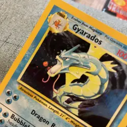 Gyarados Base Set 7/130 1999 Pokemon Holo NM/Mint - Image 2