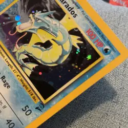 Gyarados Base Set 7/130 1999 Pokemon Holo NM/Mint - Image 3