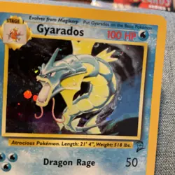 Gyarados Base Set 7/130 1999 Pokemon Holo NM/Mint - Image 4