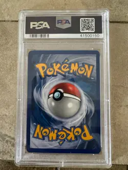 Pokemon Entei Gold Star EX Unseen Forces Holo Rare #113 PSA 9 Mint - Image 2