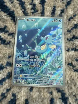 Horsea 067/064 Shrouded Fable Holo Illustration Rare Pokemon TCG - NM - Image 1