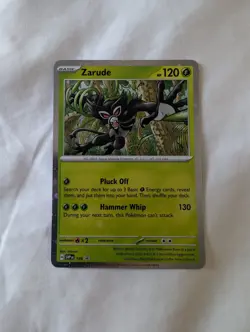 Zarude Scarlet Violet Svp 199 Black Star Promo Destined Rivals Pokemon TCG - Image 1