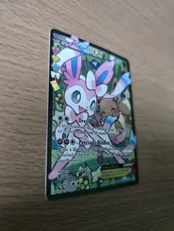 Sylveon EX RC32/RC32 Full Art Holo Pokemon Generations Radiant Collection MP - Image 3