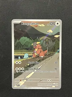 Pokemon Destined Rivals - Kangaskhan - 204/182 - Illustration Art Rare - MINT - Image 2