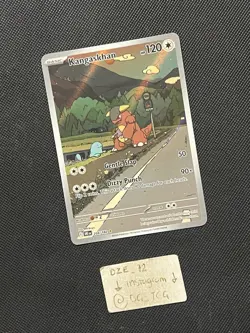 Pokemon Destined Rivals - Kangaskhan - 204/182 - Illustration Art Rare - MINT - Image 3