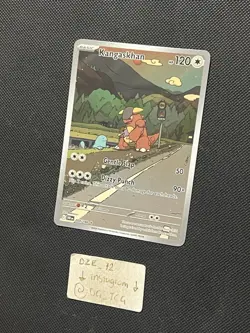 Pokemon Destined Rivals - Kangaskhan - 204/182 - Illustration Art Rare - MINT - Image 4